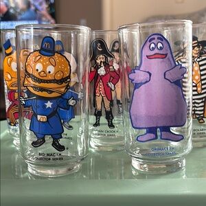 McDonald's Collector Series Glasses